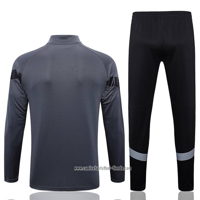 Chandal de Sudadera del Borussia Dortmund 2022 2023 Gris